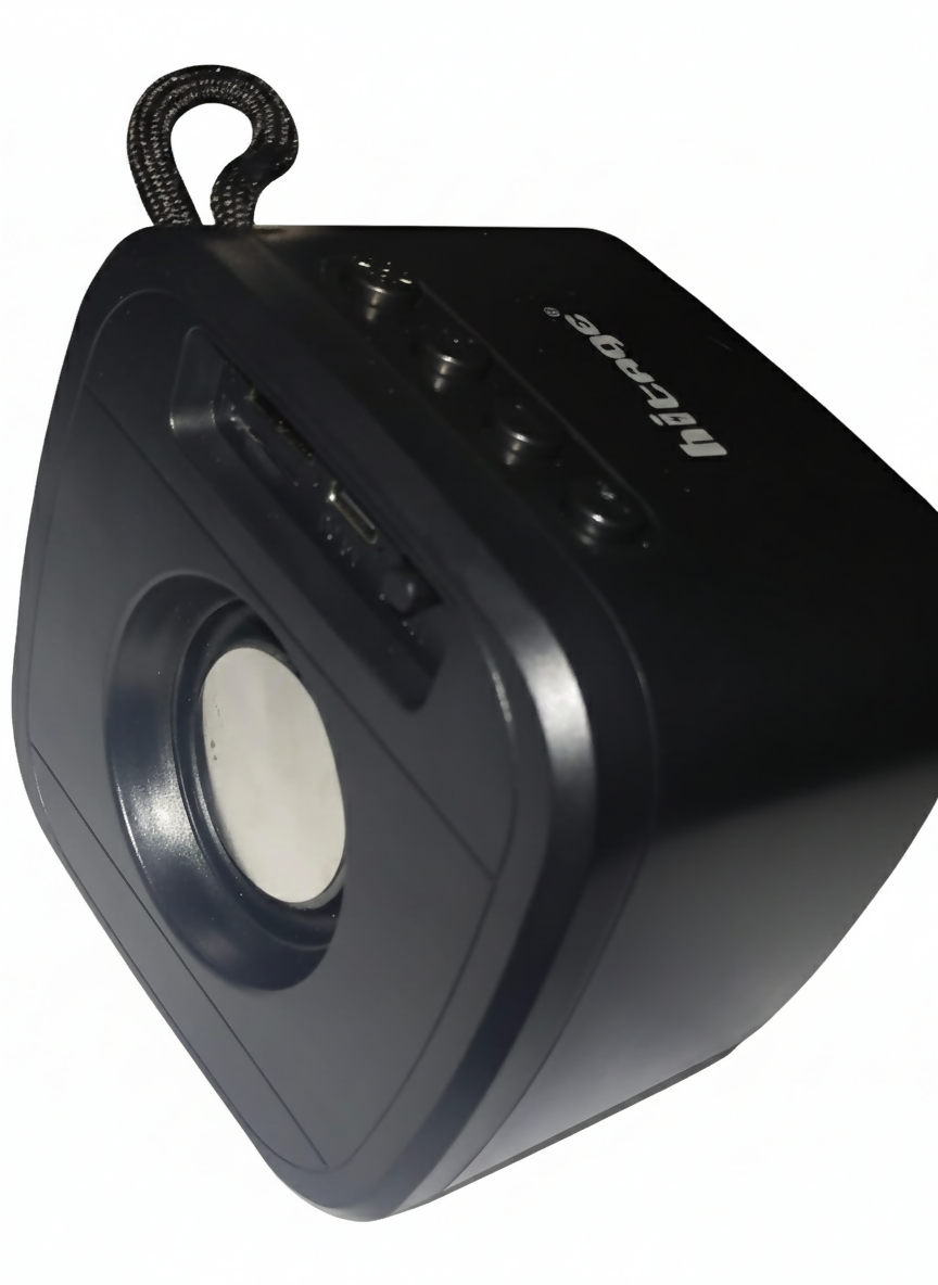 Hitage Prism 8W Bluetooth 5.1 Portable Speaker | TWS Stereo Pairing, FM Radio, USB/TF Playback