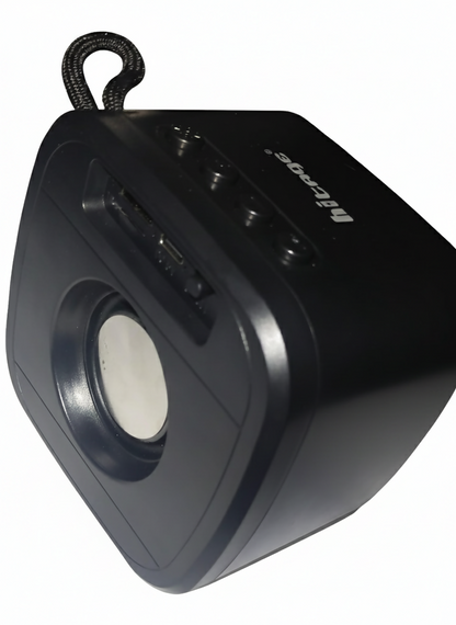 Hitage Prism 8W Bluetooth 5.1 Portable Speaker | TWS Stereo Pairing, FM Radio, USB/TF Playback