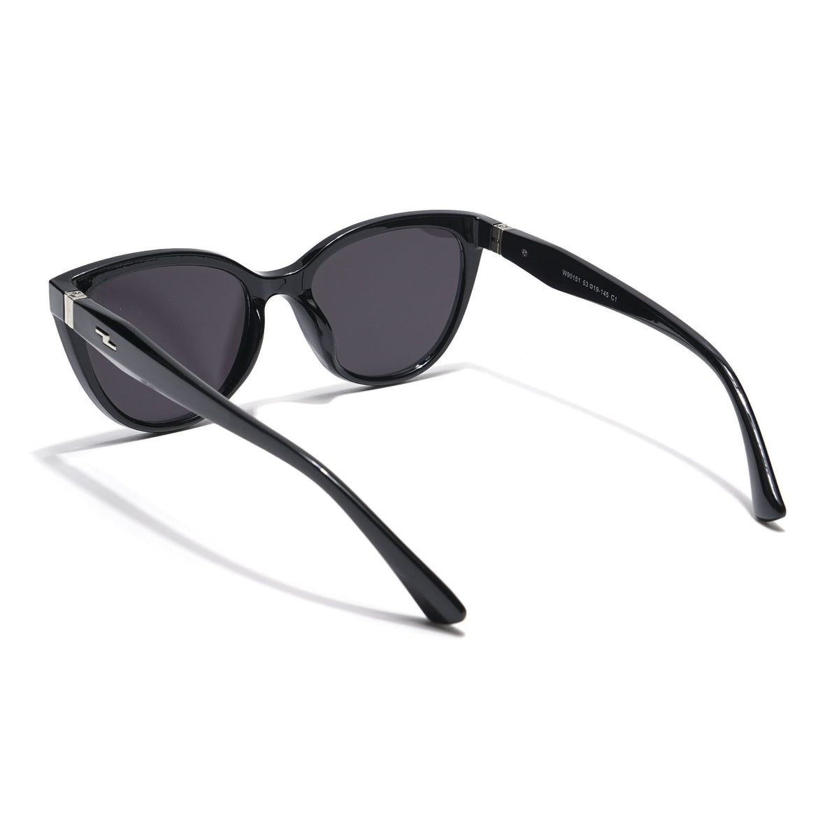 Eyejack Black Cateye Sunglasses for Men and Women - Style L759 - view 4