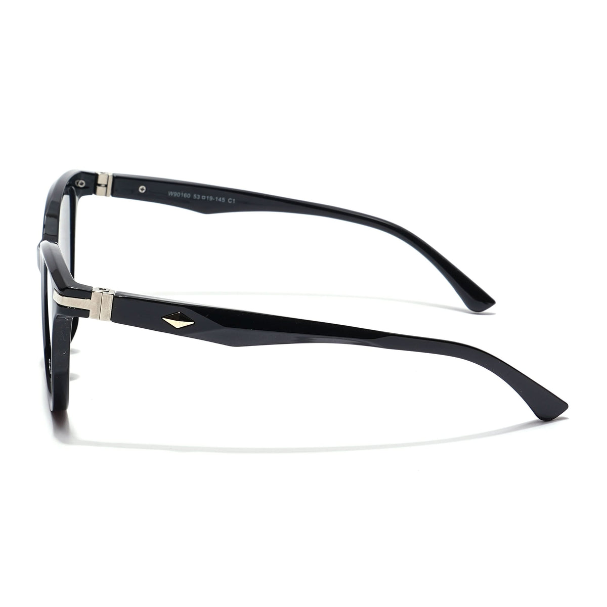 Eyejack Black Cateye Sunglasses for Men and Women - Style L814 - view 6