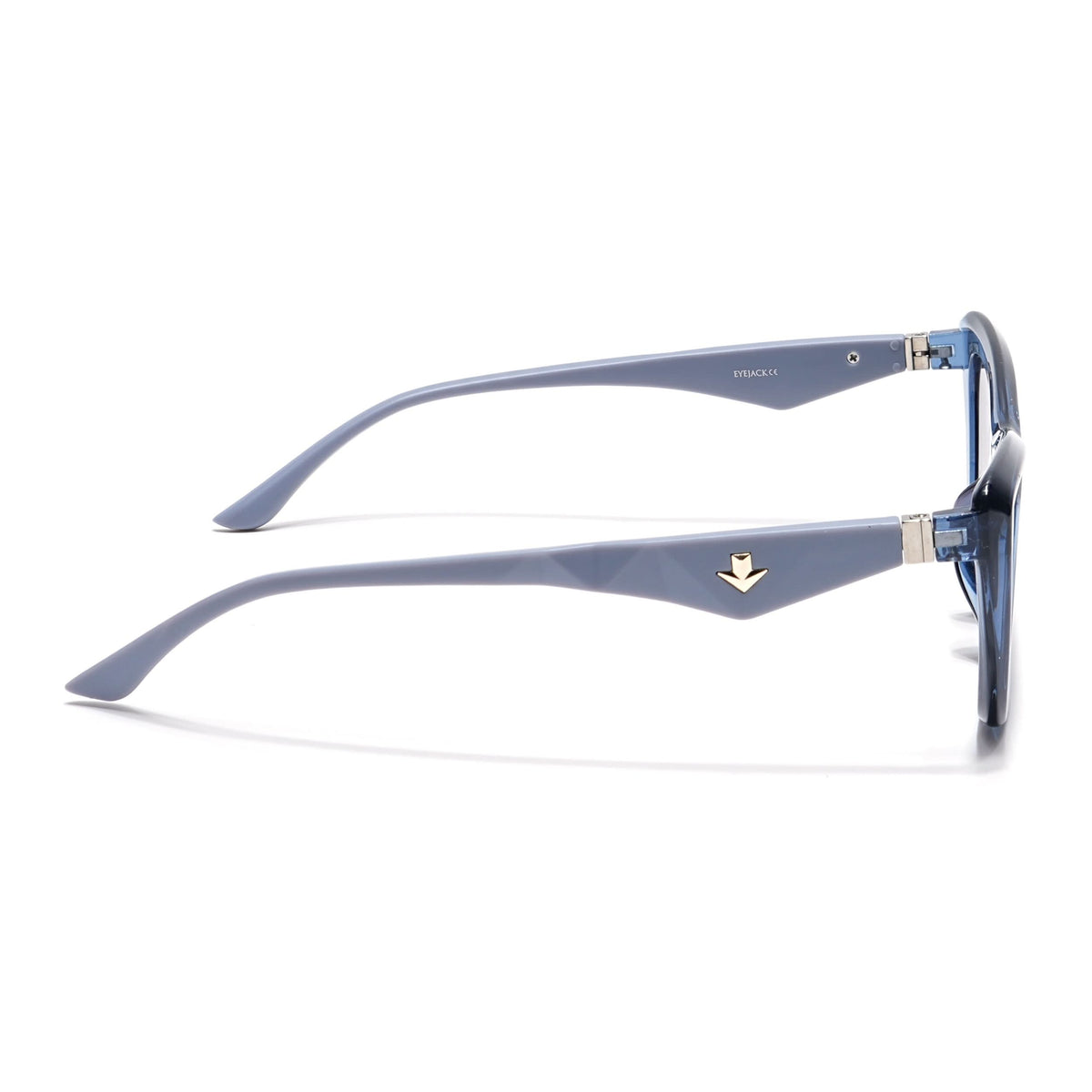 Eyejack Blue Cateye Sunglasses for Men and Women - Style L850 - view 6