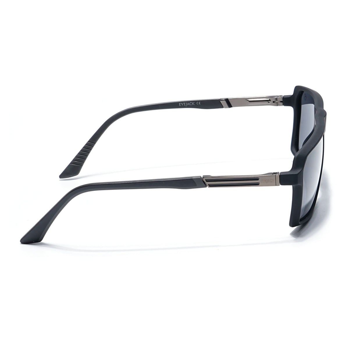 Eyejack Black Wayfarer Sunglasses for Men and Women - Style 1132 - view 7