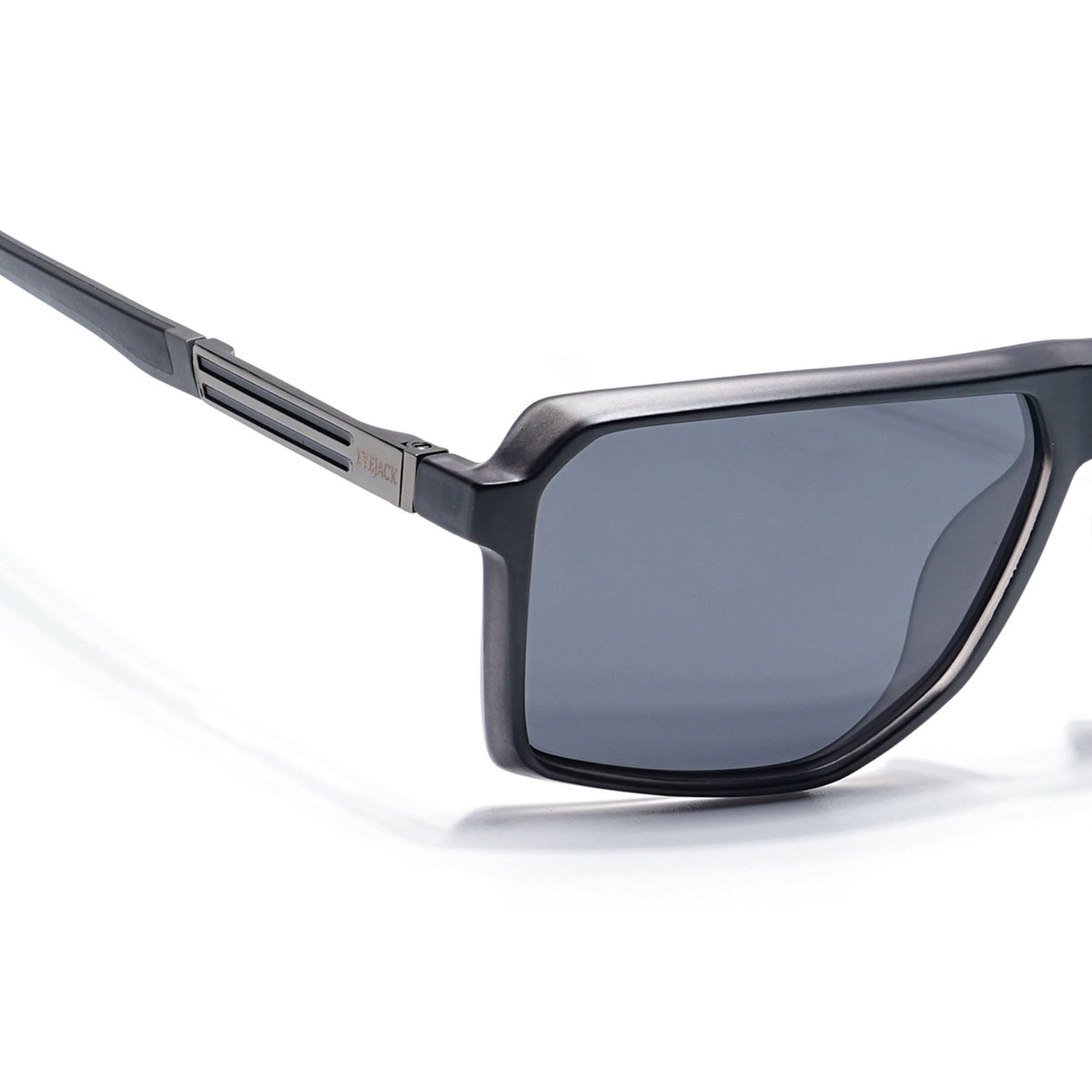 Eyejack Matte Black Wayfarer Sunglasses for Men and Women - Style 1133 - view 5