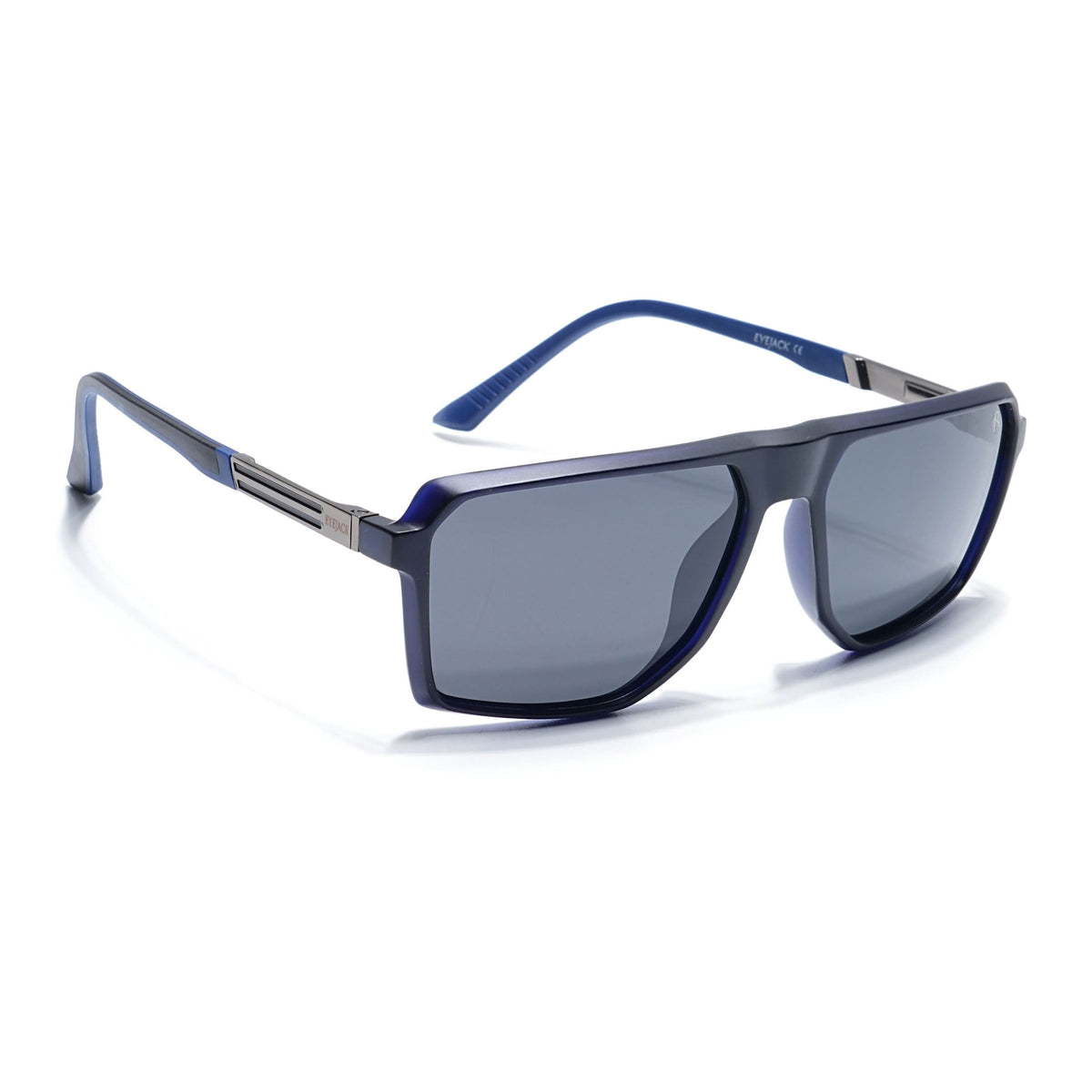 Eyejack Blue Wayfarer Sunglasses for Men and Women - Style 1135 - view 2