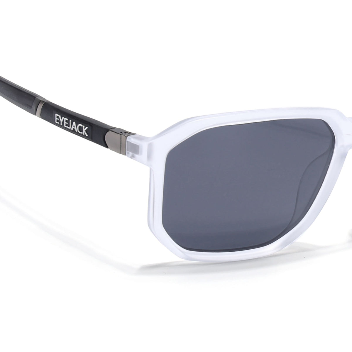 Eyejack Transparent Wayfarer Sunglasses for Men and Women - Style 1141 - view 5