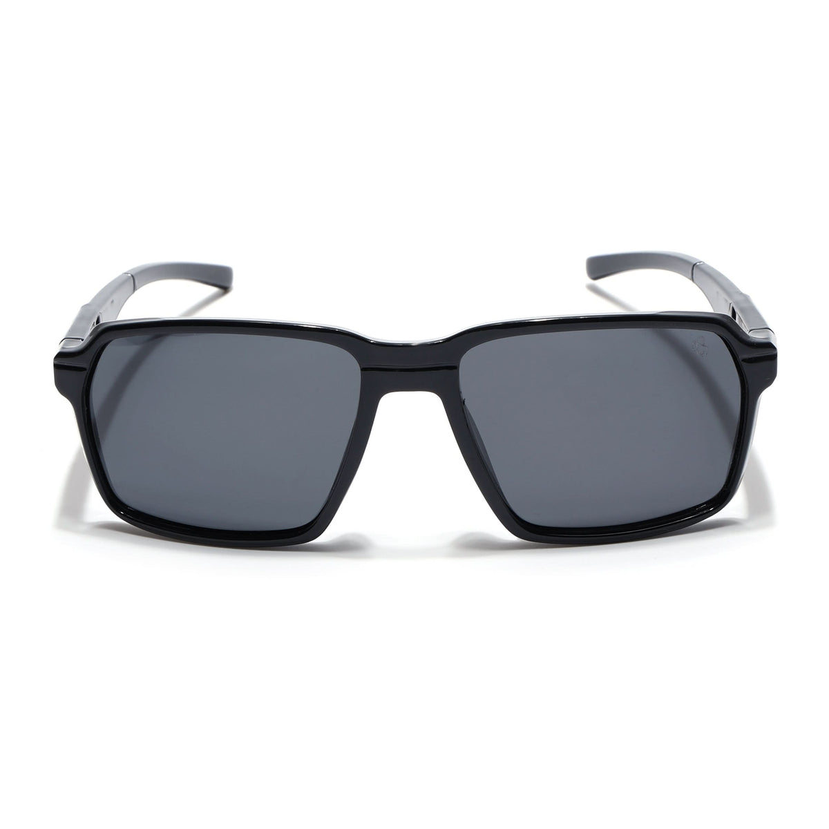 Torque Shine Black Wayfarer Sunglasses for Men and Women - Style 1191 - view 4