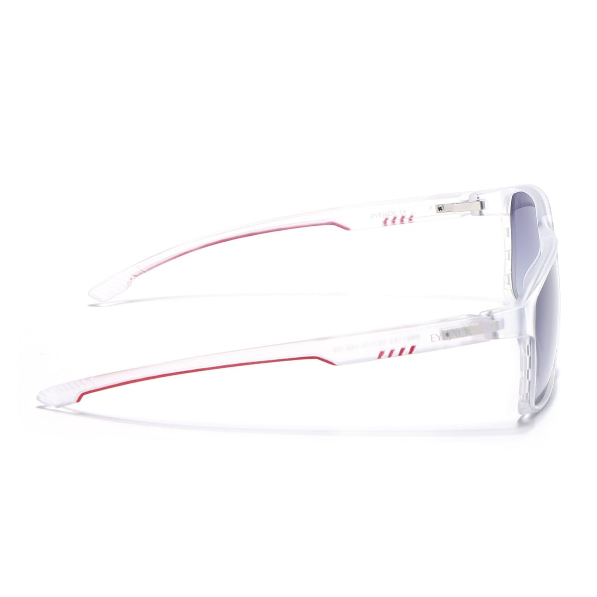 Eyejack Transparent Square Sunglasses for Men and Women - Style 1151 - view 7