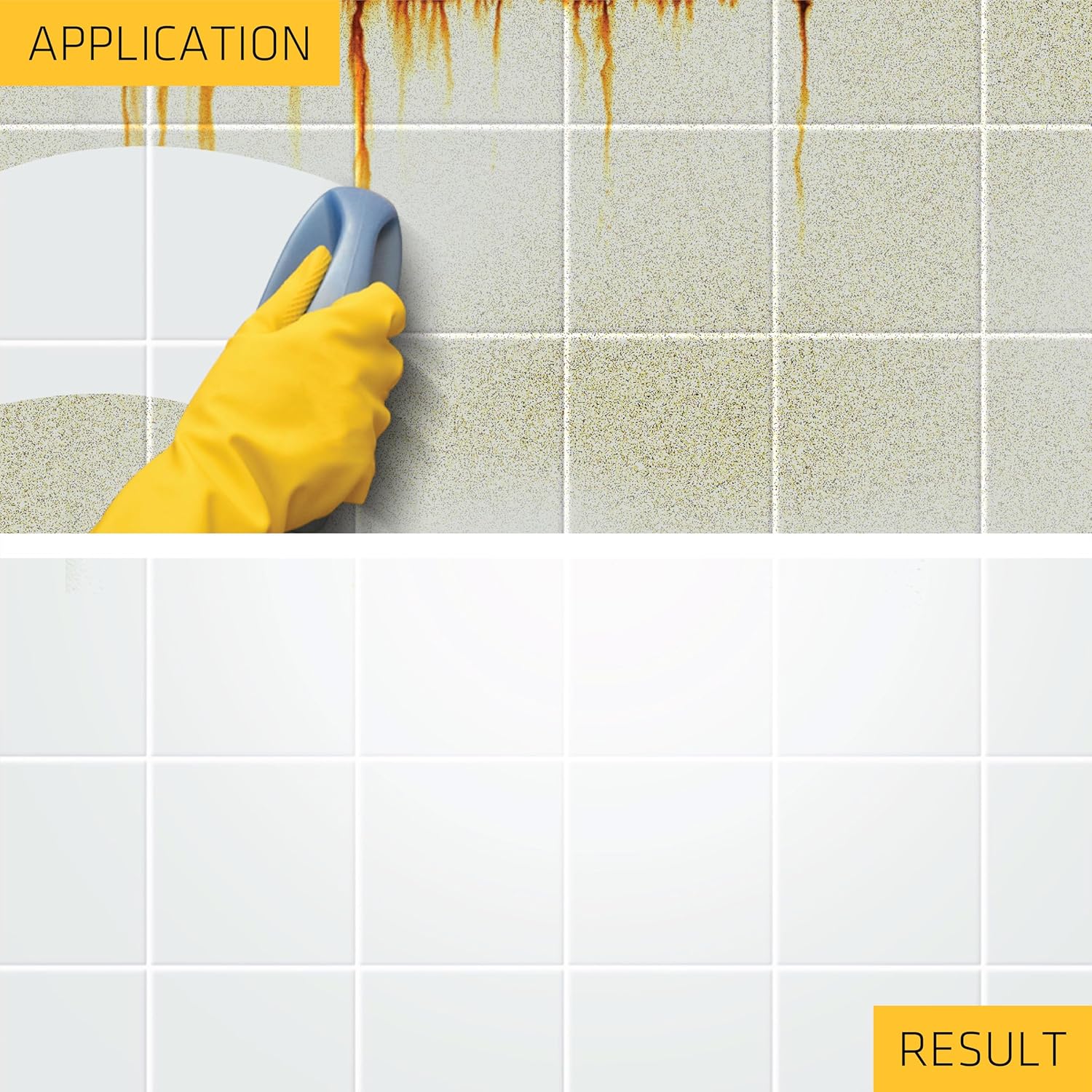 SIKA - Tile Cleaning Agent - SikaCeram-951 Tile Cleaner - Removes Tough Stains & Grout Without Damaging Shine (Ceramic, Porcelain, Vitrified Tiles) - Pink - 1L