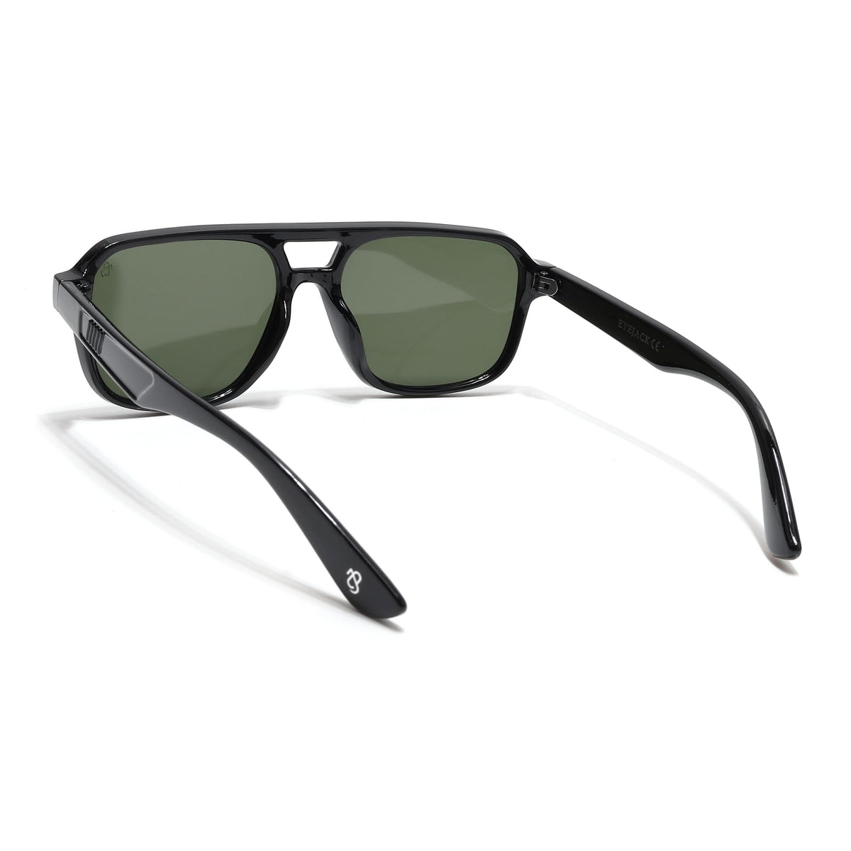 Eyejack Black Wayfarer Sunglasses for Men and Women - Style L968 - view 6