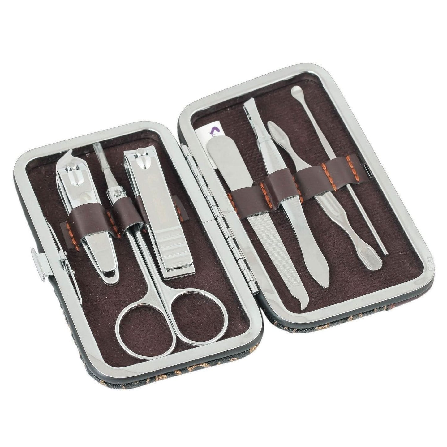 7-in-1 Stainless Steel Manicure Set – Professional Grooming Kit for Nails & Skin Care