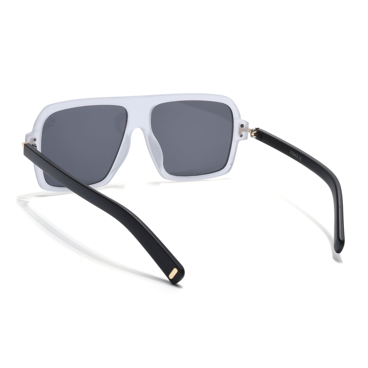 Eyejack Grey Wayfarer Sunglasses for Men and Women - Style 1055 - view 6