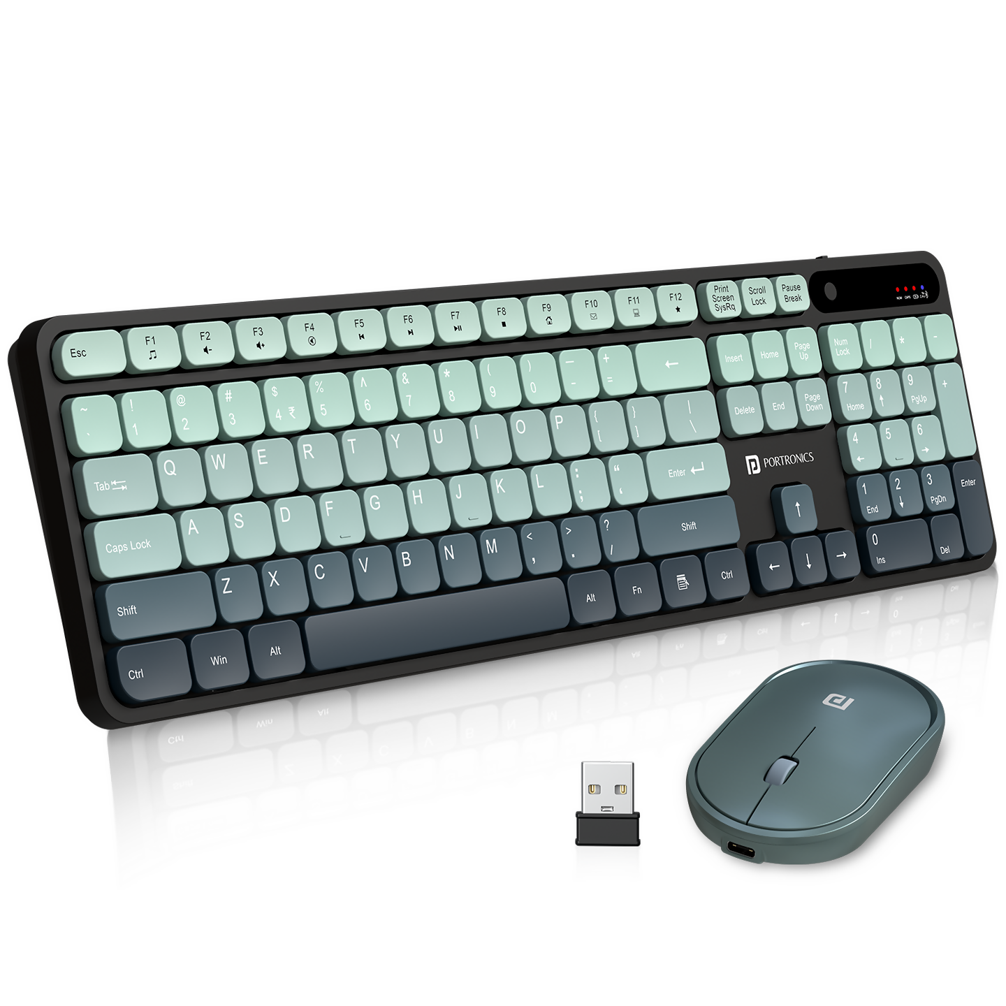 Portronics Key 11 Combo Wireless keyboard & Mouse