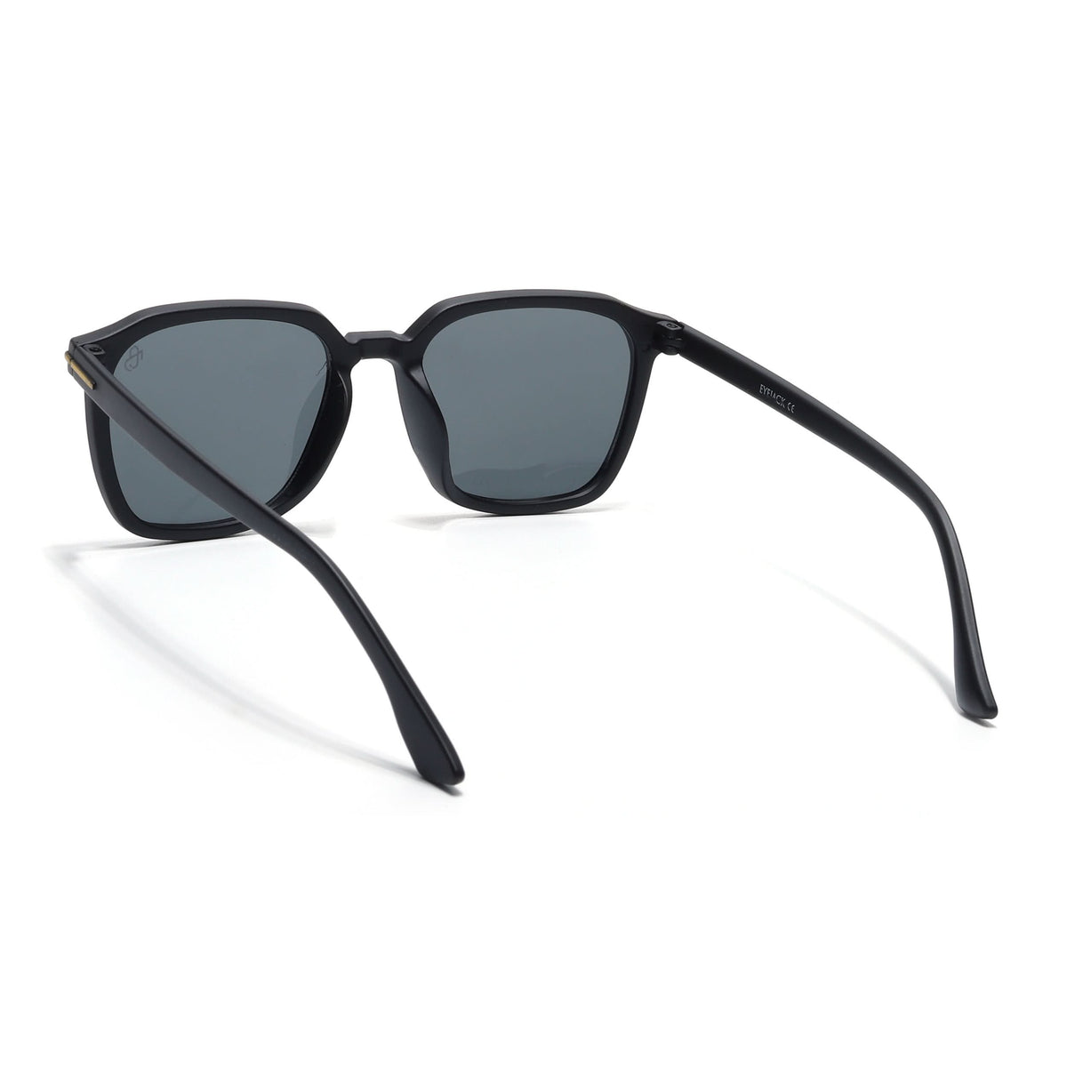 Eyejack Black Square Sunglasses for Men and Women - Style 1062 - view 5