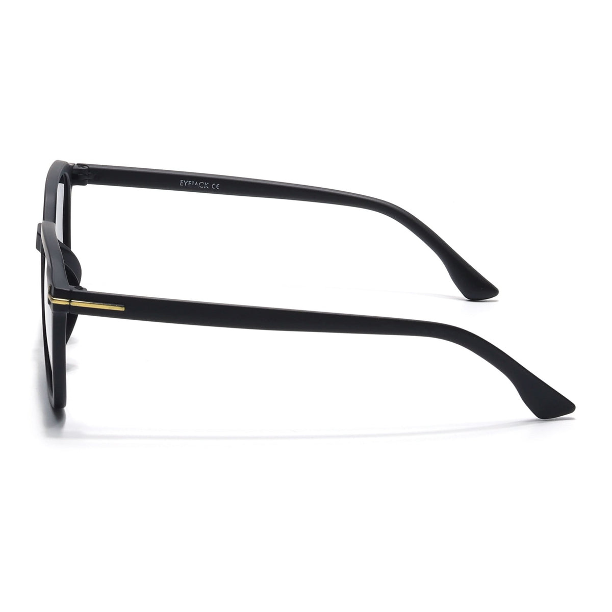 Eyejack Black Square Sunglasses for Men and Women - Style 1062 - view 6