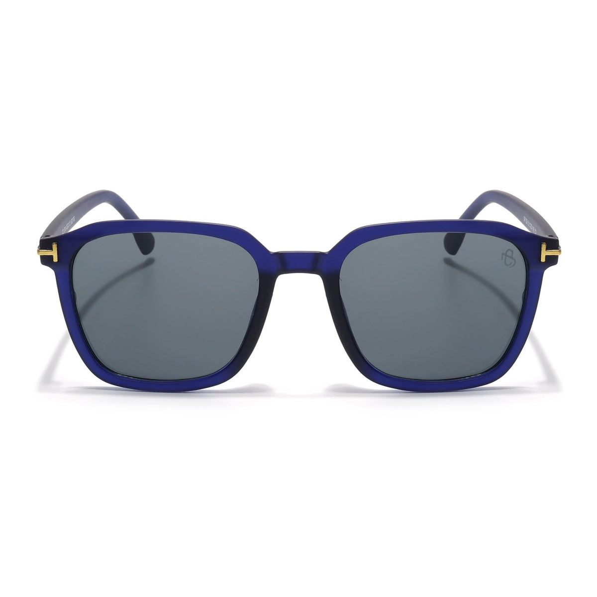 Eyejack Blue Square Sunglasses for Men and Women - Style 1063 - view 4