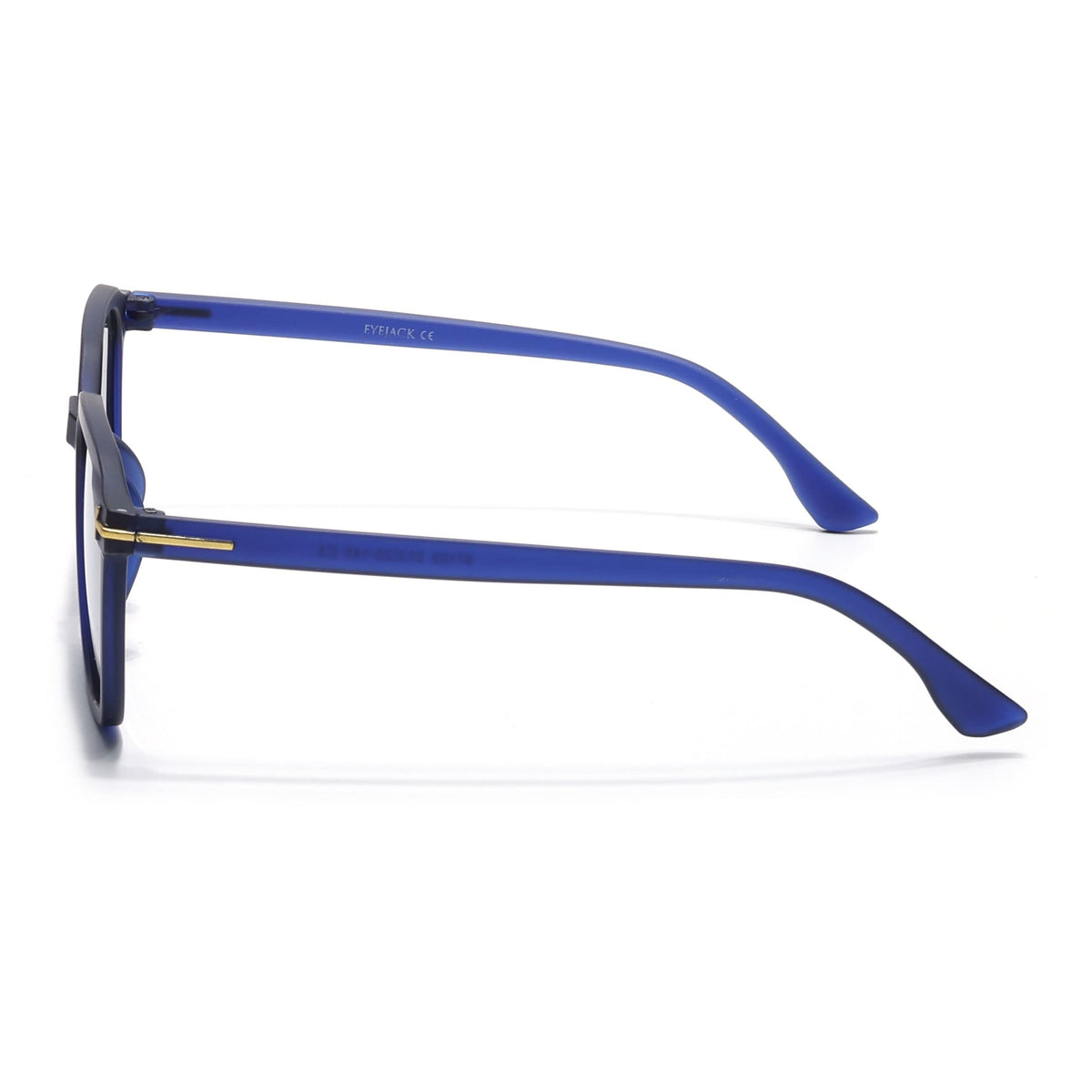Eyejack Blue Square Sunglasses for Men and Women - Style 1063 - view 7