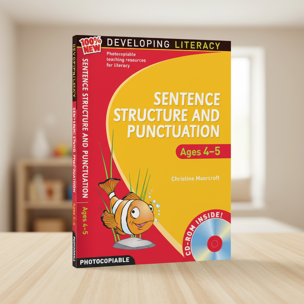 Sentence Structure & Punctuation Age 4-5 Om Books International