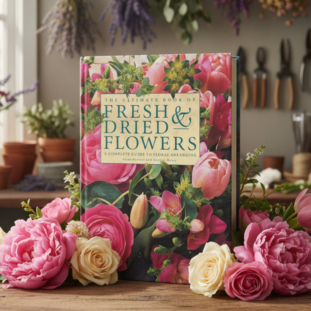 THE ULTIMATE BOOK OF FRESH & DRIED FLOWERS Om Books International