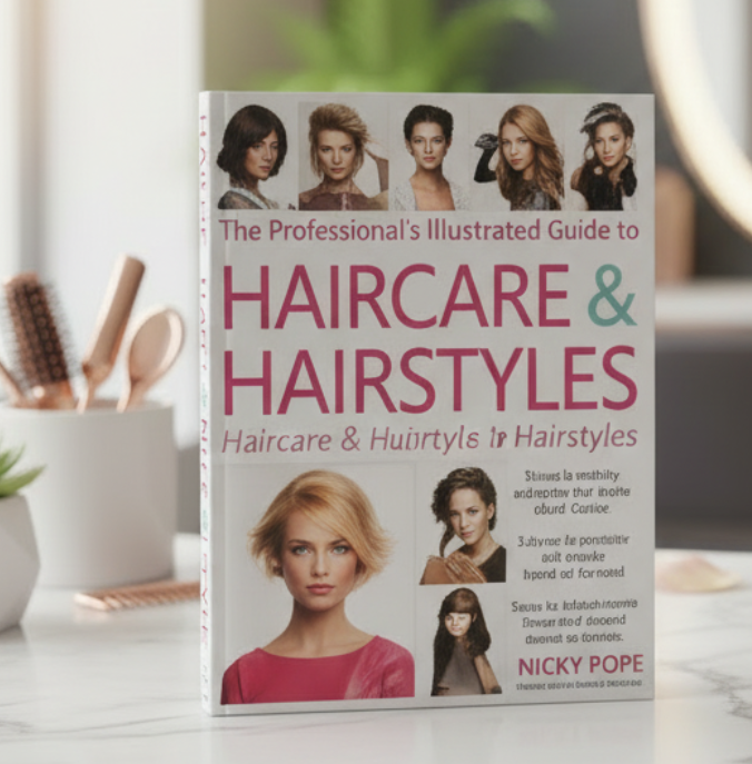 THE PROFESSIONAL ILLUSTRATED GUIDE TO HAIRCARE & HAIRSTYLES SMALL Om Books International