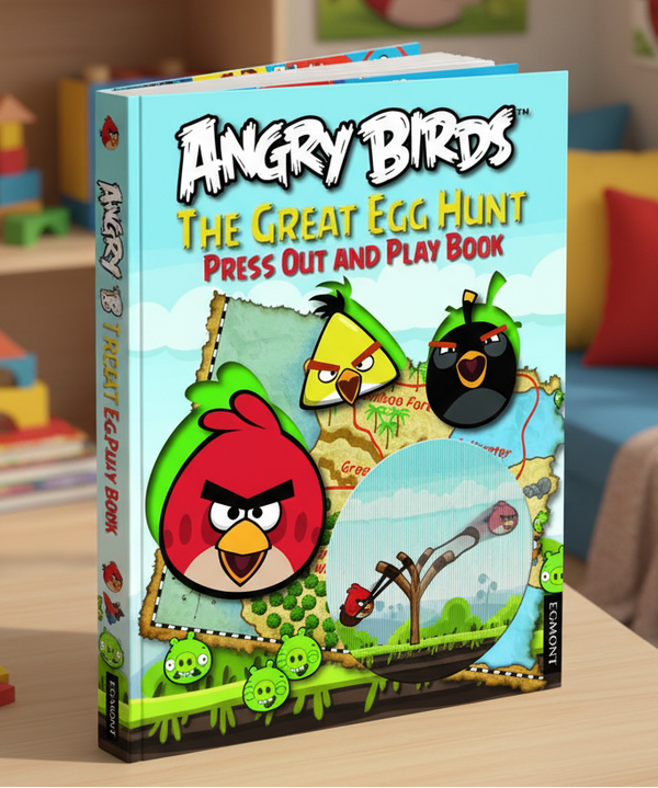 ANGRY BIRDS THE GREAT EGG HUNT PRESS OUT AND PLAY BOOK Om Books International