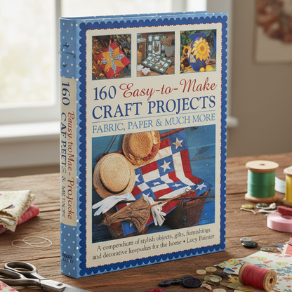 160 EASY TO MAKE CRAFT PROJECTS Om Books International