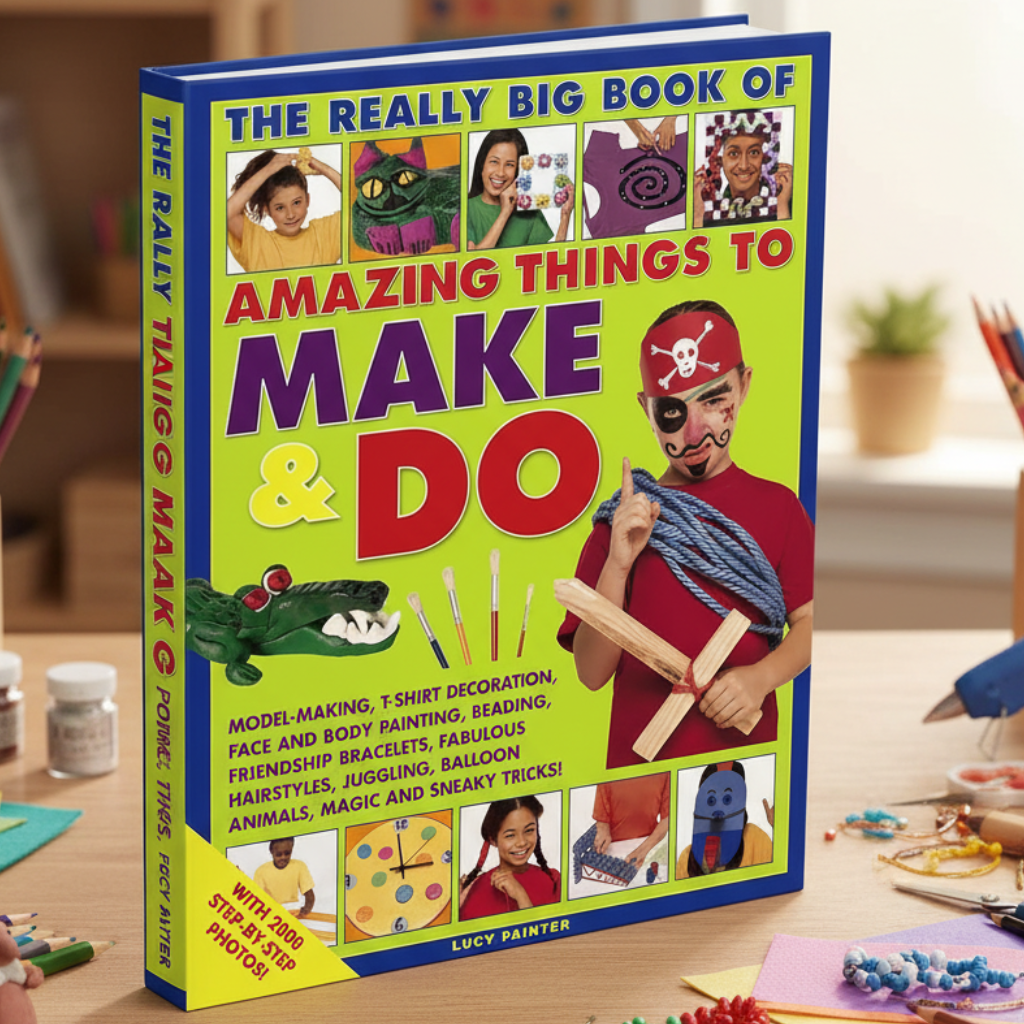 THE REALLY BIG BOOK OF AMAZING THINGS TO MAKE & DO Om Books International