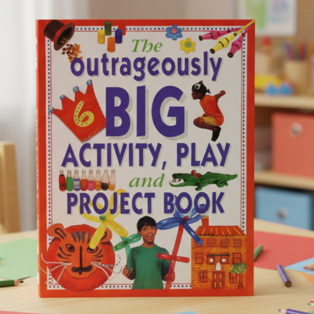The Outrageously Big Activity, Play And Project Book Om Books International