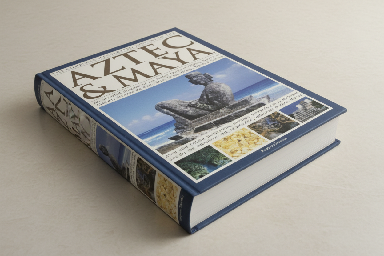 The Complete Illustrated History Of The Aztec & Maya Om Books International