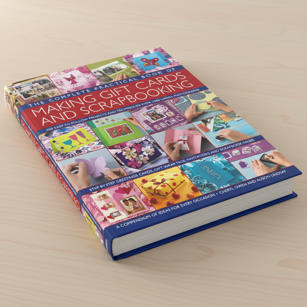 The Complete Practical Book Of Making Gift Cards And Scrapbooking Om Books International
