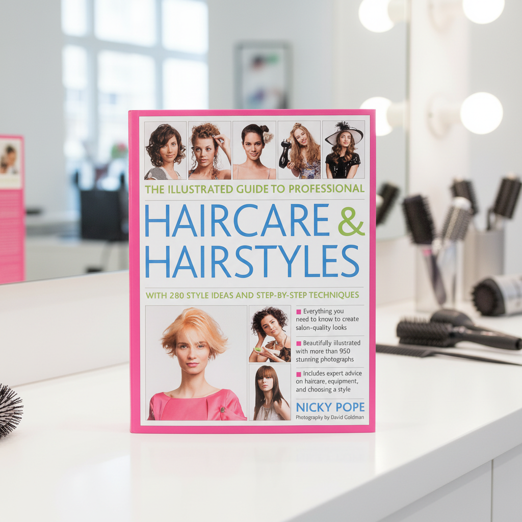The Illustrated Guide To Professional Haircare & Hairstyles Om Books International