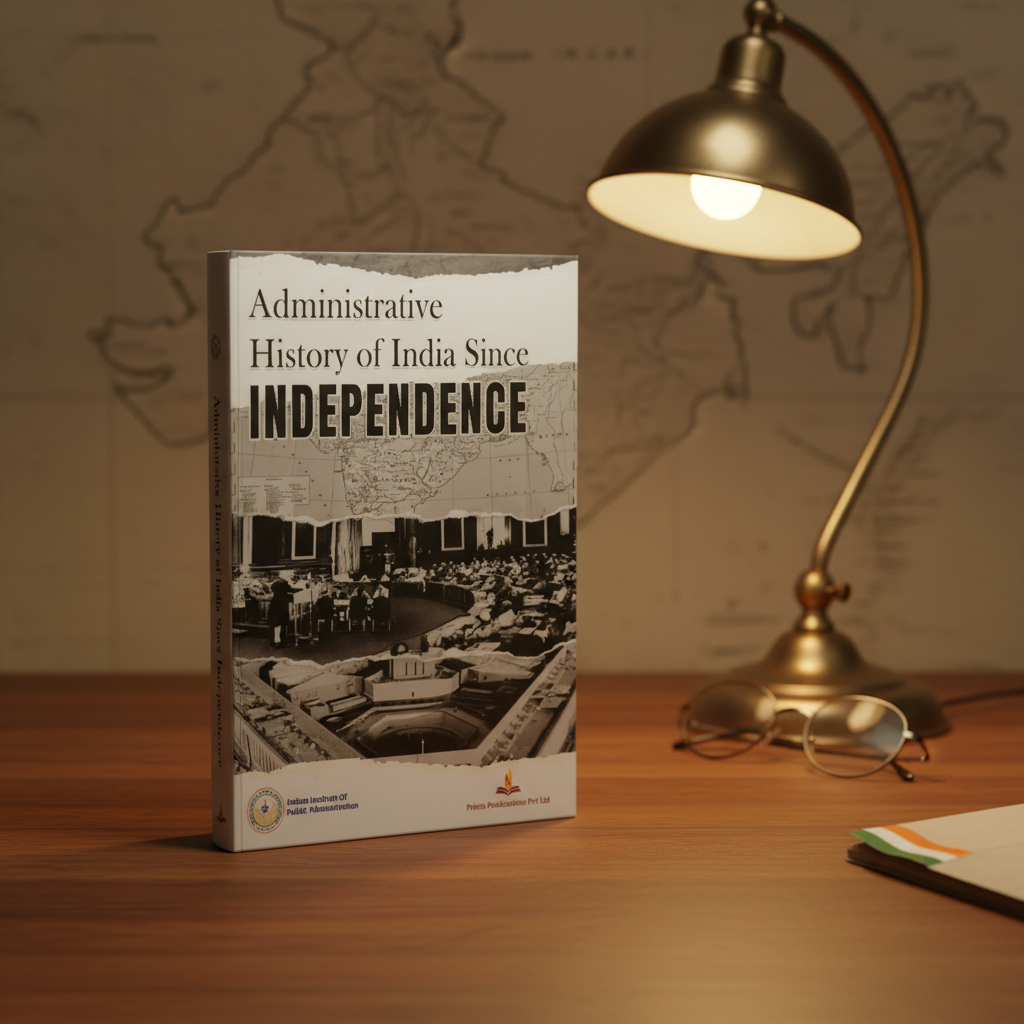 Administrative History of India Since INDEPENDENCE Prints Publications