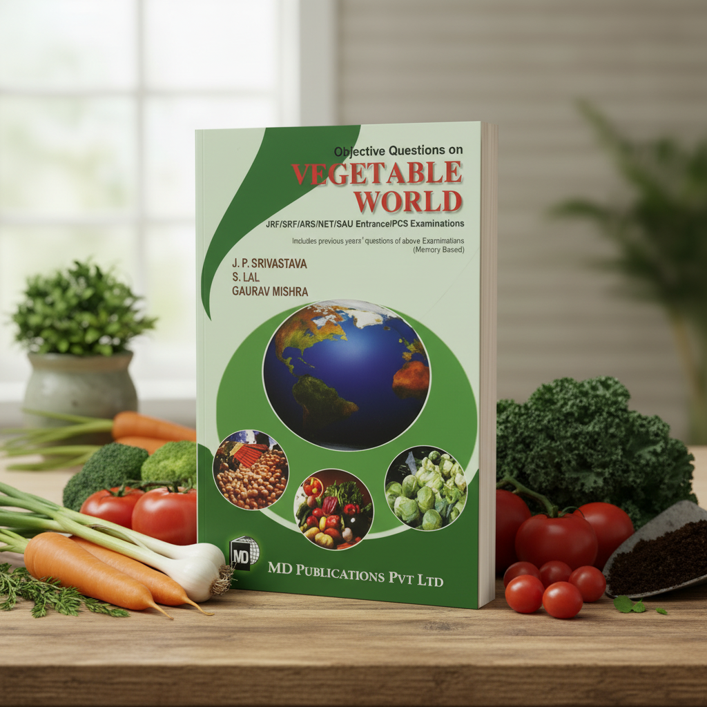 OBJECTIVE QUESTIONS ON VEGETABLE WORLD: JRF/SRF/ARS/NET/SAU ENTRANCE/PCS EXAMINATIONS Prints Publications