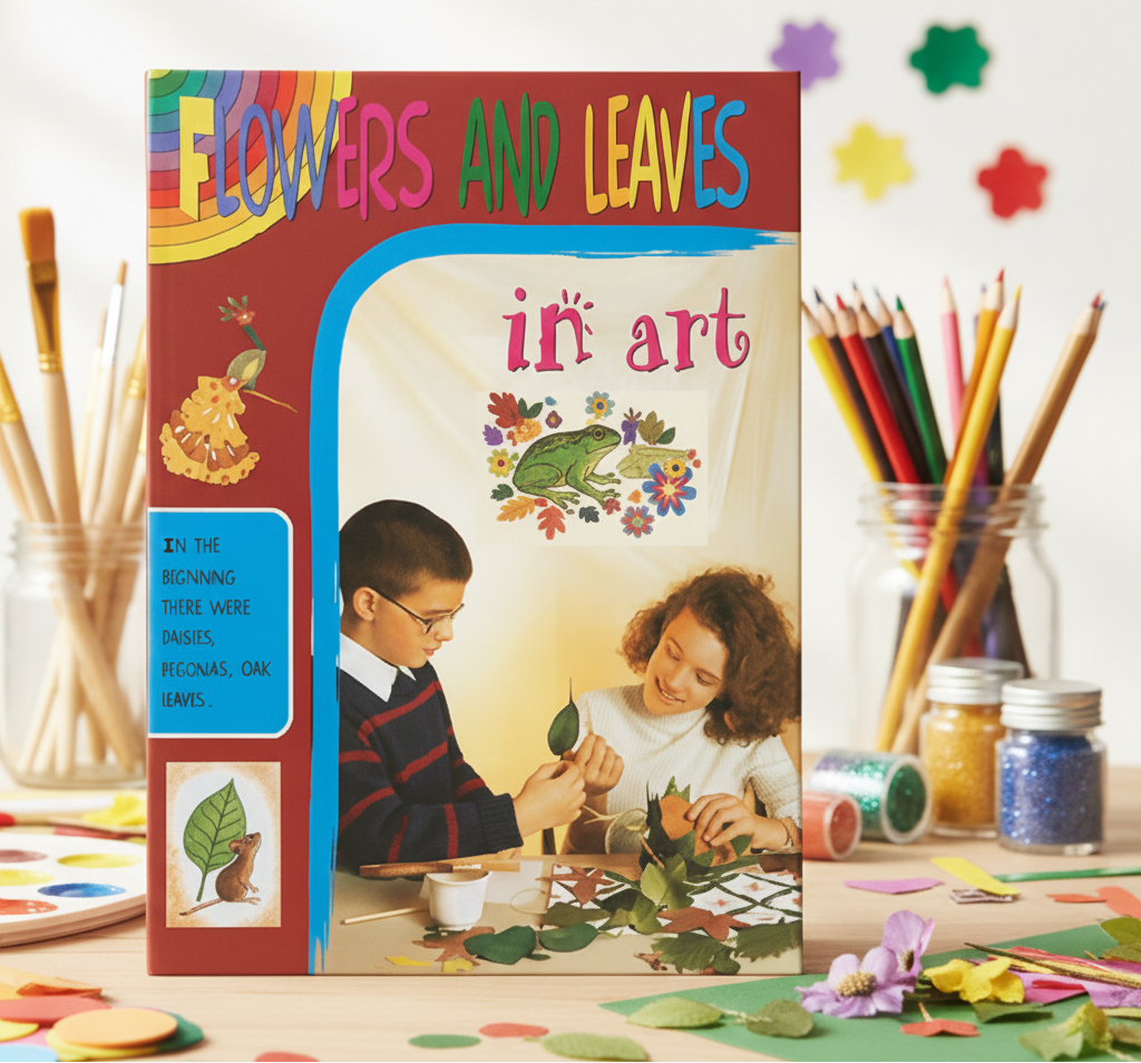 Flowers And Leaves In Art Om Books International