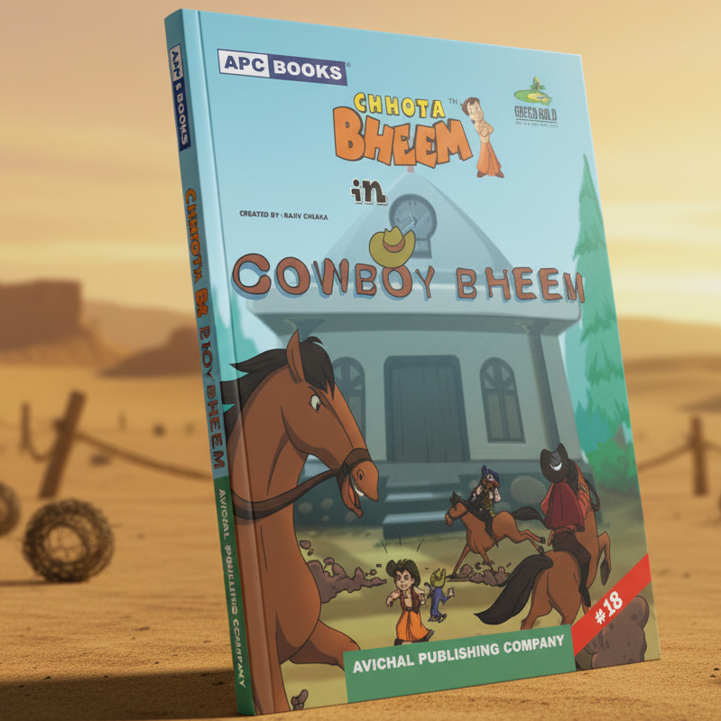APC Chhota Bheem in Cowboy Bheem-Volume 18 Prints Publications