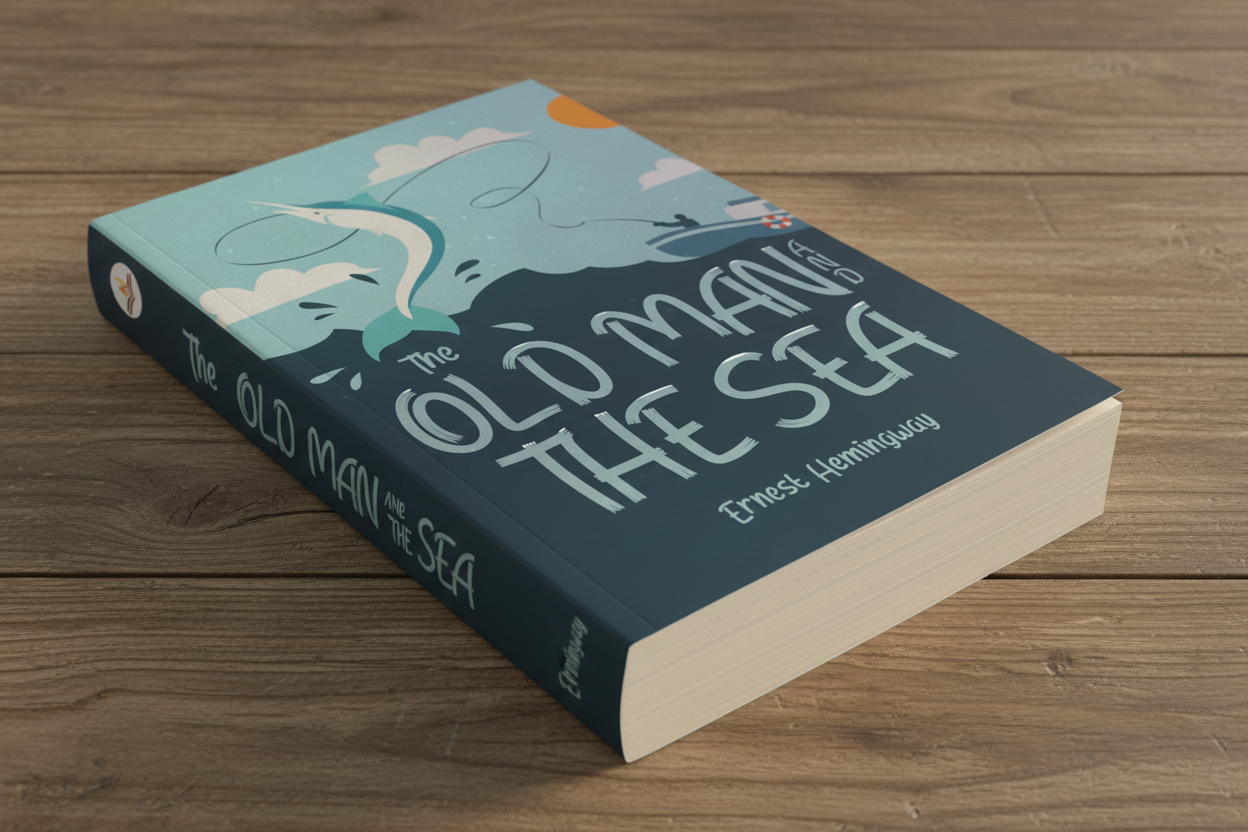 The Old Man and the Sea by Ernest Hemingway – Classic Literary Novella Prints Publications