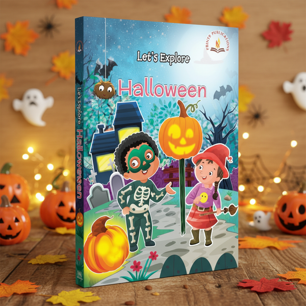 Let's Explore Halloween– Early Learning Book for Kids Prints Publications