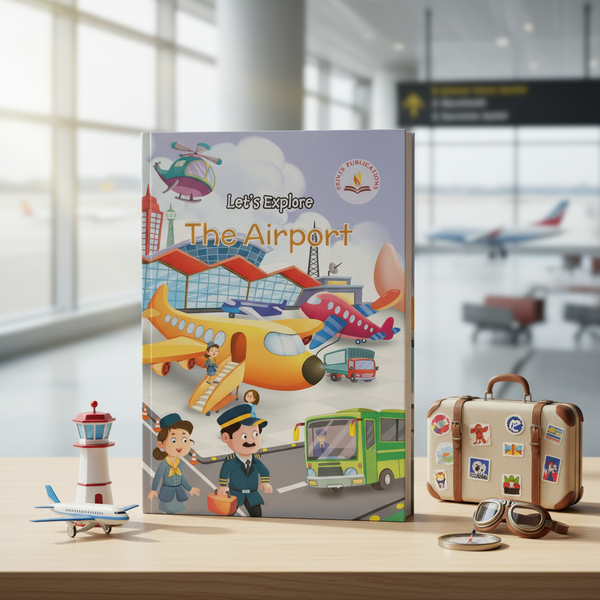 Let's Explore The Airport – Early Learning Book for Kids Prints Publications