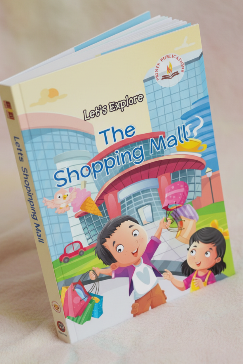 Let's Explore The Shopping Mall Prints Publications