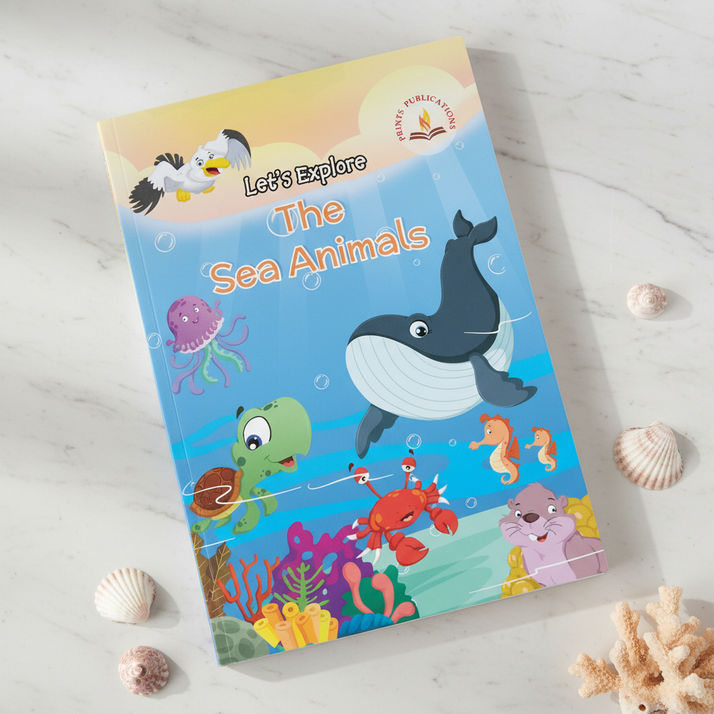 Let's Explore The Sea Animals Prints Publications