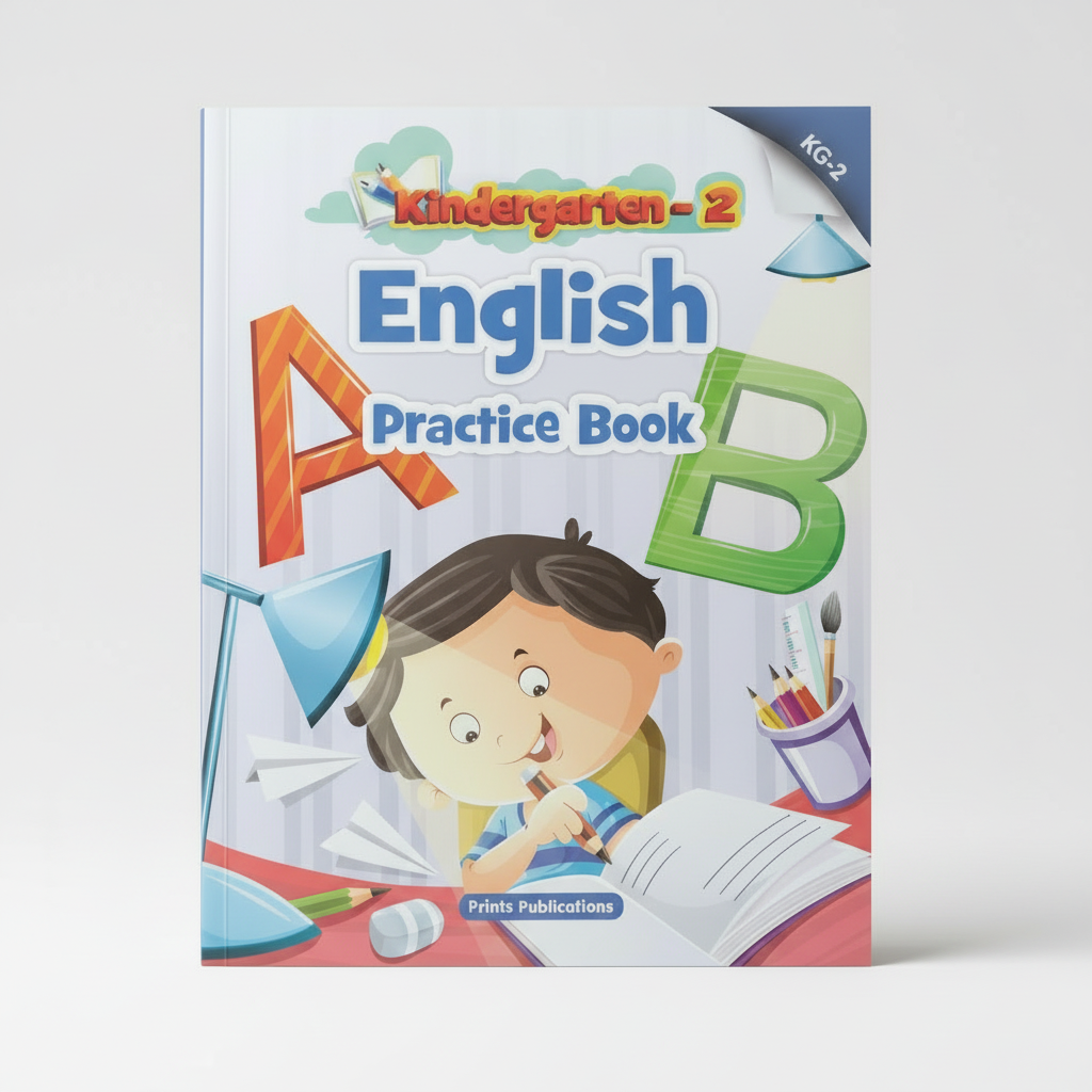 Kindergarten-2: English Practice Book Prints Publications
