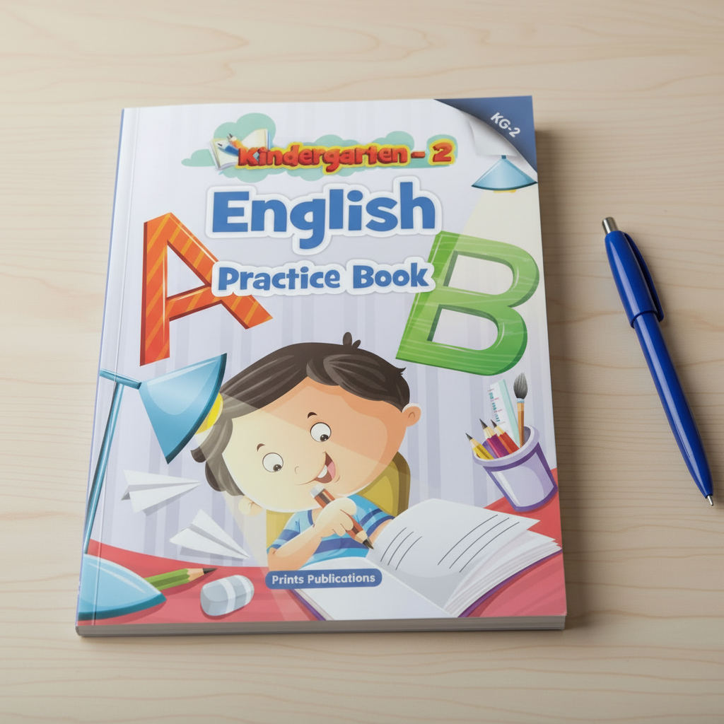 Kindergarten-2: English Practice Book Prints Publications