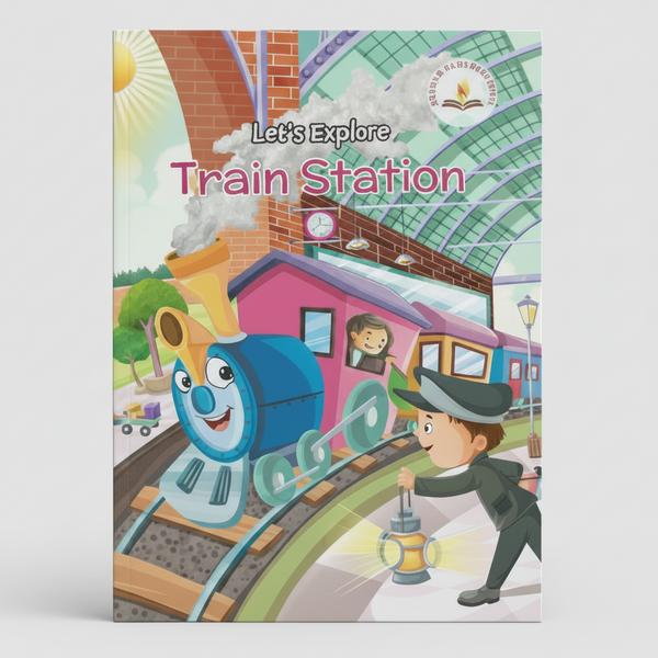 Let's Explore Train Station- Simple Concepts for Young Children Prints Publications
