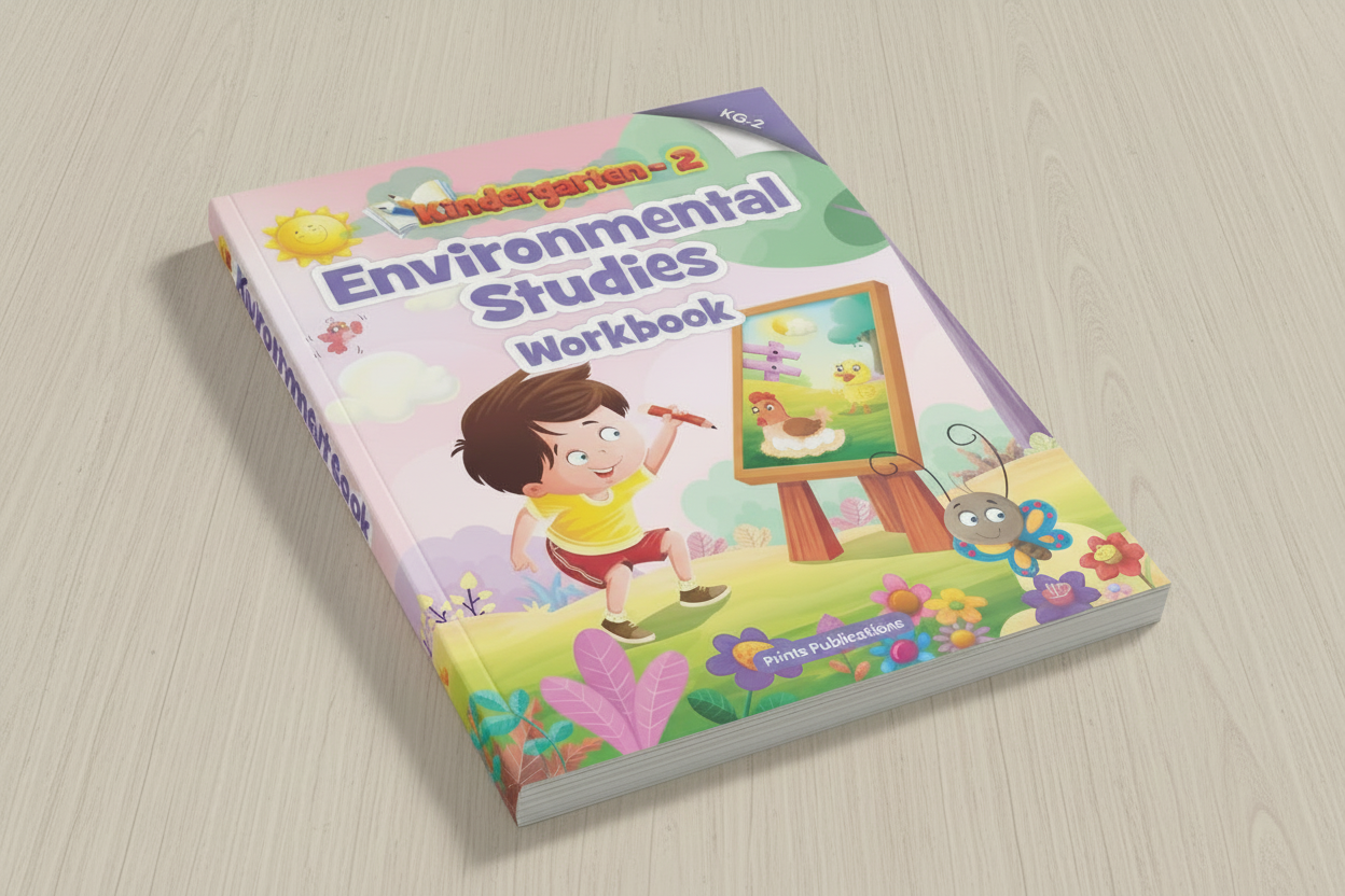 Kindergarten-2: Environmental Studies Work Book – 9-Book Series for Young Learners Prints Publications