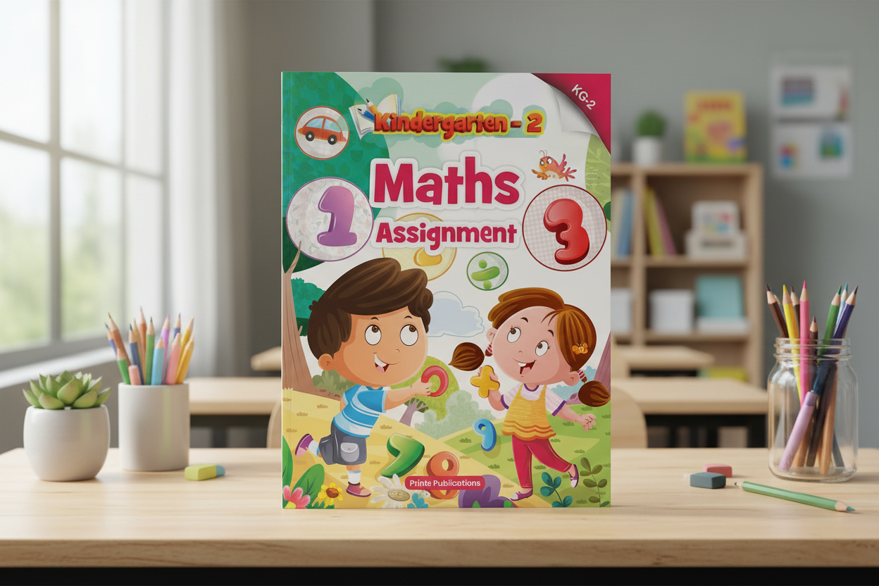 Kindergarten-2: Maths Assignment Prints Publications