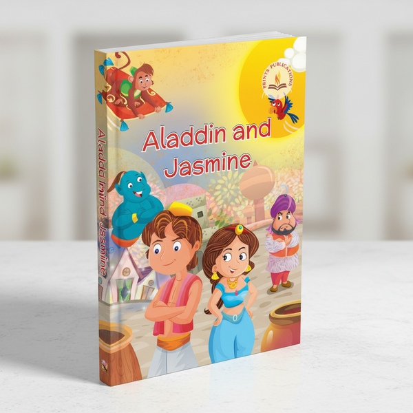 Aladdin and Jasmine – Illustrated Story Book for Kids Prints Publications
