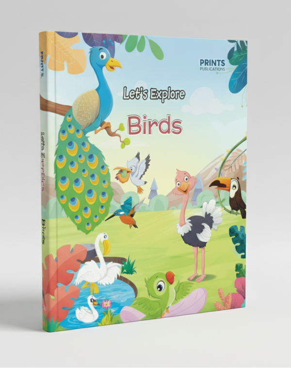 Let's Explore Birds Prints Publications