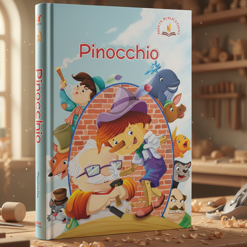 Pinocchio: A Magical Adventure for Kids Prints Publications