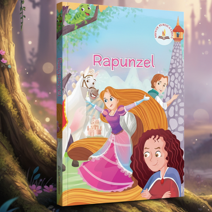 Rapunzel: A Magical Story for Kids Prints Publications