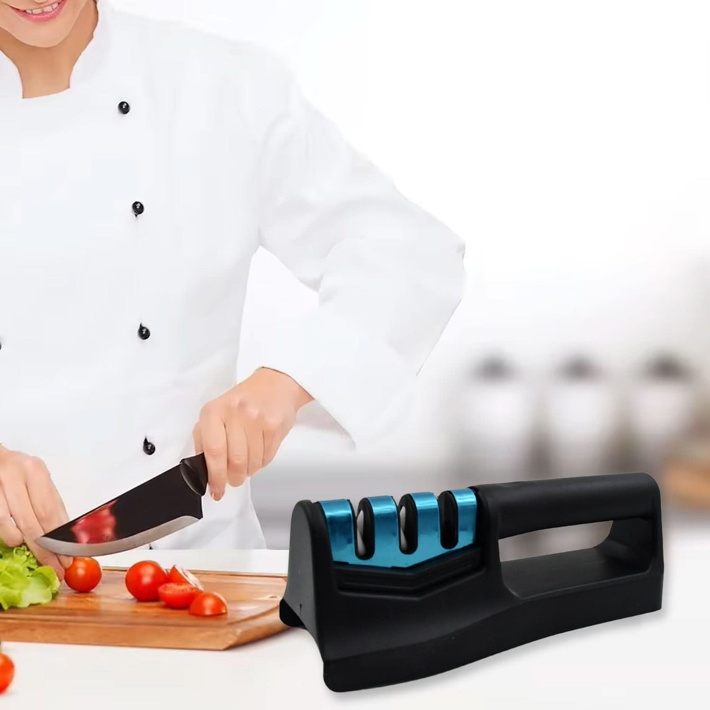 9 in 1 Knife Sharpener For Kitchen