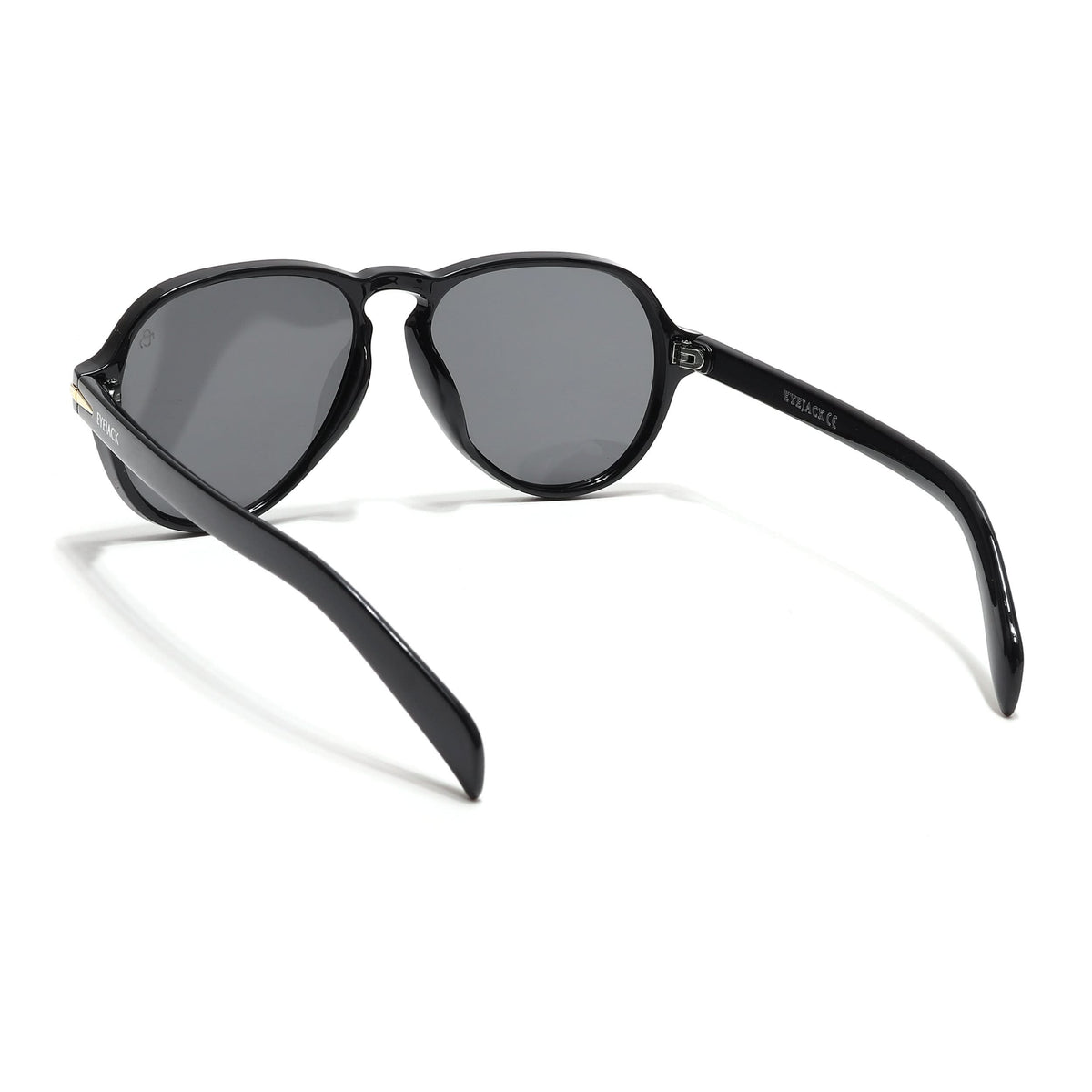 Eyejack Black Aviator Sunglasses for Men and Women - Style L972 - view 6